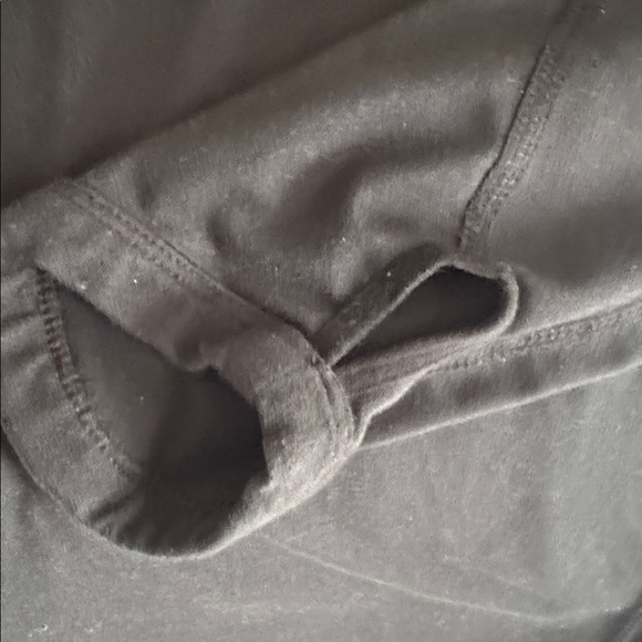 Nike Black Quarter-Zip Pullover with White Accents - Picture 3 of 5